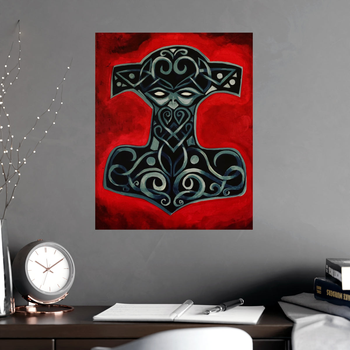 Mjolnir — Thor’s Hammer Art Print