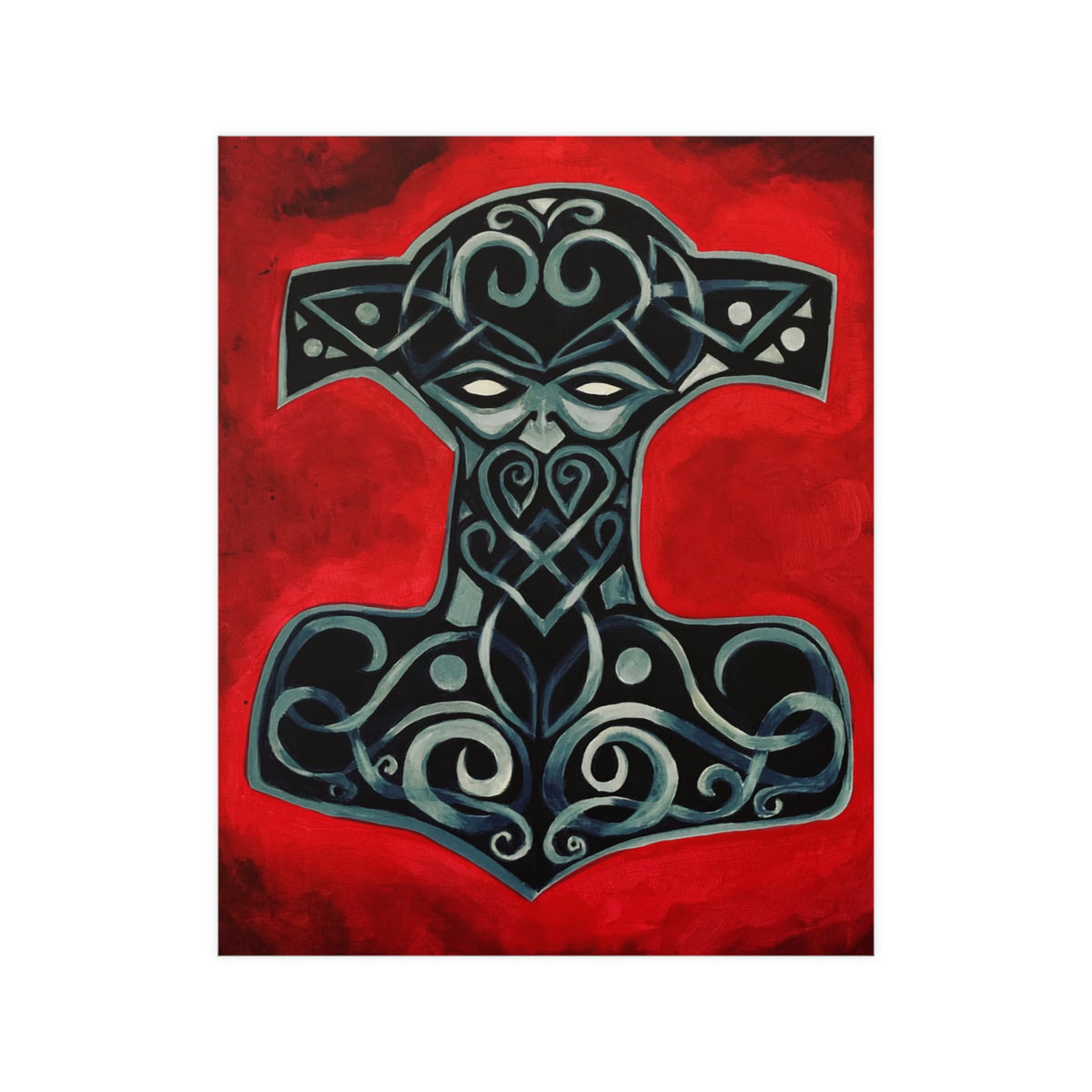 Mjolnir — Thor’s Hammer Art Print